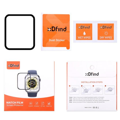 For Apple Watch Series 3&2&1 38mm 2pcs xDfind Curved 3D Composite Material Soft Film Screen Protector - Screen Protector by xDfind | Online Shopping UK | buy2fix
