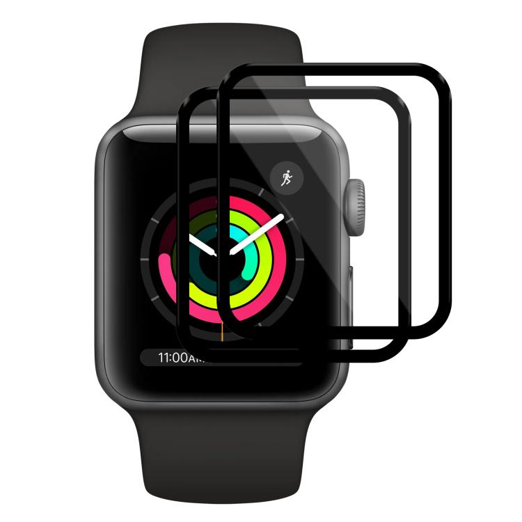 For Apple Watch Series 3&2&1 42mm 2pcs xDfind Curved 3D Composite Material Soft Film Screen Protector - Screen Protector by xDfind | Online Shopping UK | buy2fix