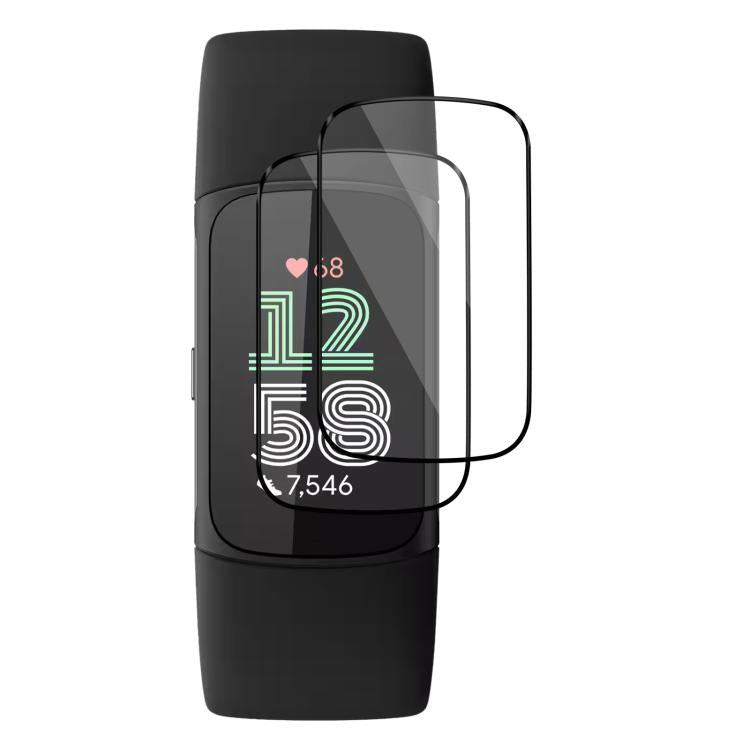 For Fitbit Charge 6 2pcs xDfind Curved 3D Composite Material Soft Film Screen Protector - Screen Protector by xDfind | Online Shopping UK | buy2fix