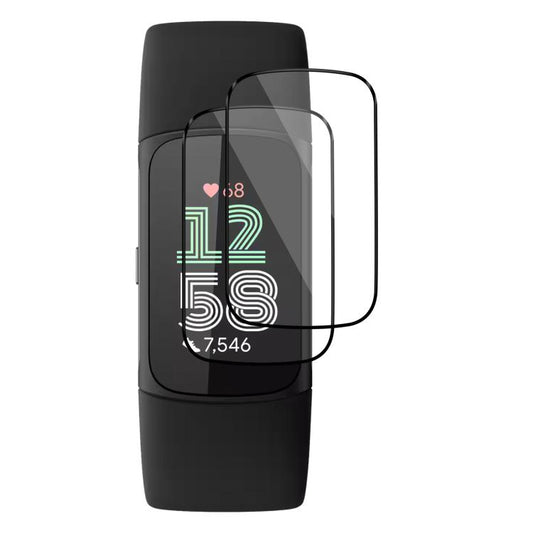 For Fitbit Charge 6 2pcs xDfind Curved 3D Composite Material Soft Film Screen Protector - Screen Protector by xDfind | Online Shopping UK | buy2fix