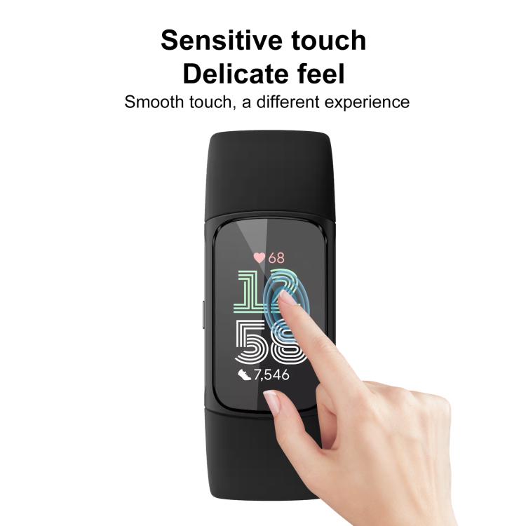 For Fitbit Charge 6 2pcs xDfind Curved 3D Composite Material Soft Film Screen Protector - Screen Protector by xDfind | Online Shopping UK | buy2fix