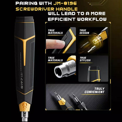 Jakemy JM-8198 135 in 1 Modular Manual Tool Box - Screwdriver Set by JAKEMY | Online Shopping UK | buy2fix