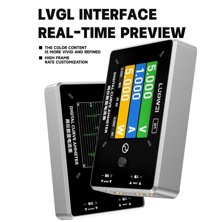 Luowei LW-D1 Isolated Power Supply Design Digital Curve Ammeter - Power Supply by LUOWEI | Online Shopping UK | buy2fix
