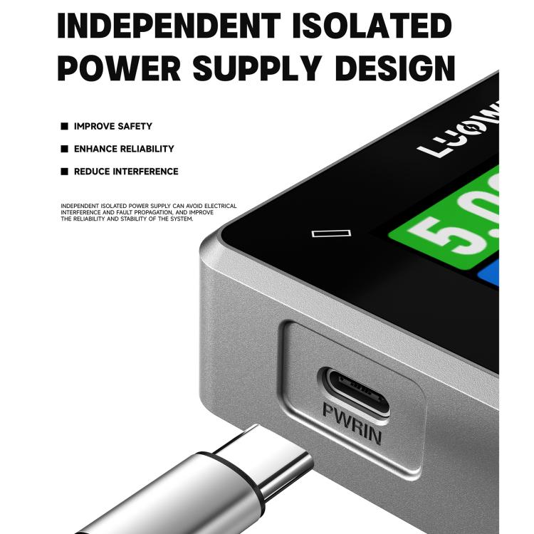 Luowei LW-D1 Isolated Power Supply Design Digital Curve Ammeter - Power Supply by LUOWEI | Online Shopping UK | buy2fix
