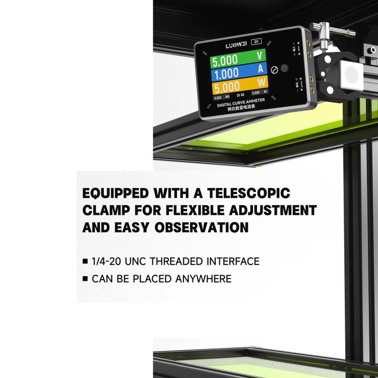 Luowei LW-D1 Isolated Power Supply Design Digital Curve Ammeter - Power Supply by LUOWEI | Online Shopping UK | buy2fix