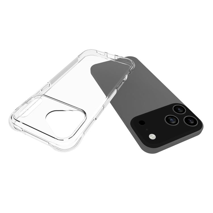 For iPhone 17 Pro Max Big Hole Shockproof Non-slip Thickening TPU Phone Case(Transparent) - iPhone 17 Pro Max Cases by buy2fix | Online Shopping UK | buy2fix