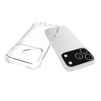 For iPhone 17 Pro Big Hole Shockproof Non-slip Thickening TPU Phone Case(Transparent) - iPhone 17 Pro Cases by buy2fix | Online Shopping UK | buy2fix
