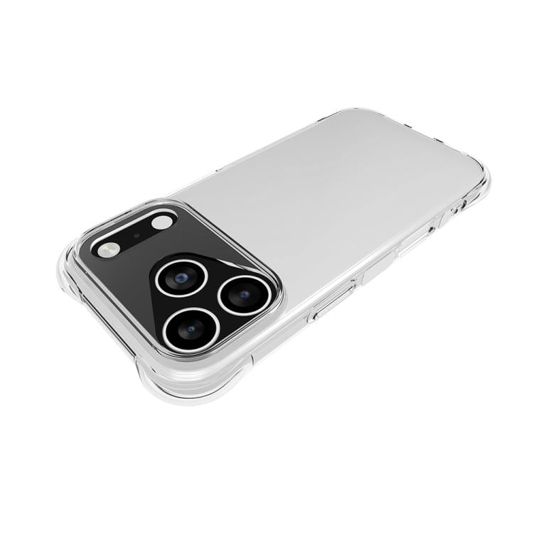 For iPhone 17 Pro Big Hole Shockproof Non-slip Thickening TPU Phone Case(Transparent) - iPhone 17 Pro Cases by buy2fix | Online Shopping UK | buy2fix