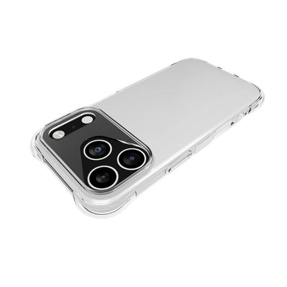 For iPhone 17 Pro Big Hole Shockproof Non-slip Thickening TPU Phone Case(Transparent) - iPhone 17 Pro Cases by buy2fix | Online Shopping UK | buy2fix