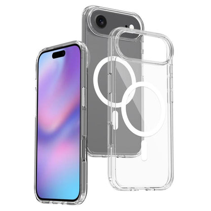 For iPhone 17 Air Scratchproof PC Hybrid TPU Magsafe Phone Case(Transparent) - iPhone 17 Air Cases by buy2fix | Online Shopping UK | buy2fix