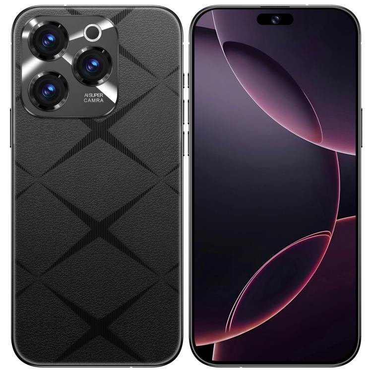 A16 Pro Max / PDA89-B, 4GB+64GB, 6.58 inch Android 10 MTK6739 Quad Core, Network: 4G, OTG, Dual SIM, Plug:EU Plug(Black) -  by buy2fix | Online Shopping UK | buy2fix