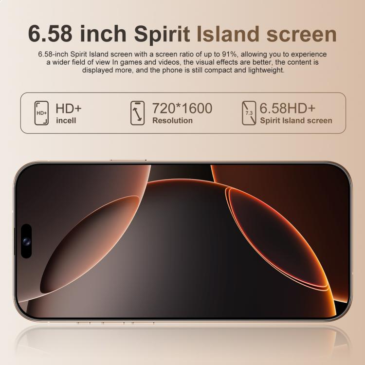 A16 Pro Max / PDA89-B, 4GB+64GB, 6.58 inch Android 10 MTK6739 Quad Core, Network: 4G, OTG, Dual SIM, Plug:UK Plug(Black) -  by buy2fix | Online Shopping UK | buy2fix