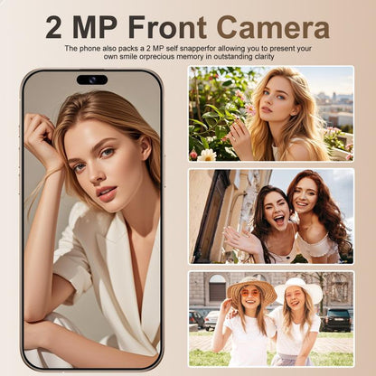 A16 Pro Max / PDA89-B, 4GB+64GB, 6.58 inch Android 10 MTK6739 Quad Core, Network: 4G, OTG, Dual SIM, Plug:UK Plug(White) -  by buy2fix | Online Shopping UK | buy2fix