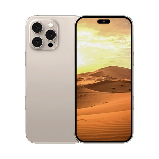 I16 Pro Max / PDQ6, 4GB+64GB, 6.58 inch Android 10 MTK6739 Quad Core, Network: 4G, Dual SIM, Plug:UK Plug(Gold)