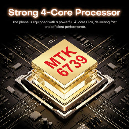 I16 Pro Max / PDQ6, 4GB+64GB, 6.58 inch Android 10 MTK6739 Quad Core, Network: 4G, Dual SIM, Plug:US Plug(Gold) -  by buy2fix | Online Shopping UK | buy2fix