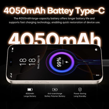 I16 Pro Max / PDQ6, 4GB+64GB, 6.58 inch Android 10 MTK6739 Quad Core, Network: 4G, Dual SIM, Plug:US Plug(Gold) -  by buy2fix | Online Shopping UK | buy2fix