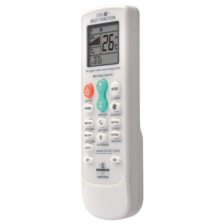 CHUNGHOP K-830ES Universal Air Conditioner Remote Control with Brand Button Pairing Function - Air-Conditioner by CHUNGHOP | Online Shopping UK | buy2fix