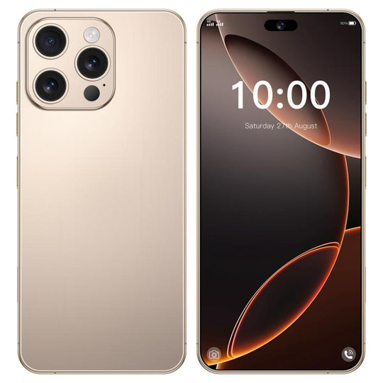 I16 Pro Max / RAi3, 3GB+64GB, 6.56 inch Android 10 MTK6739 Quad Core, Network: 4G, Dual SIM, Plug:US Plug(Gold)