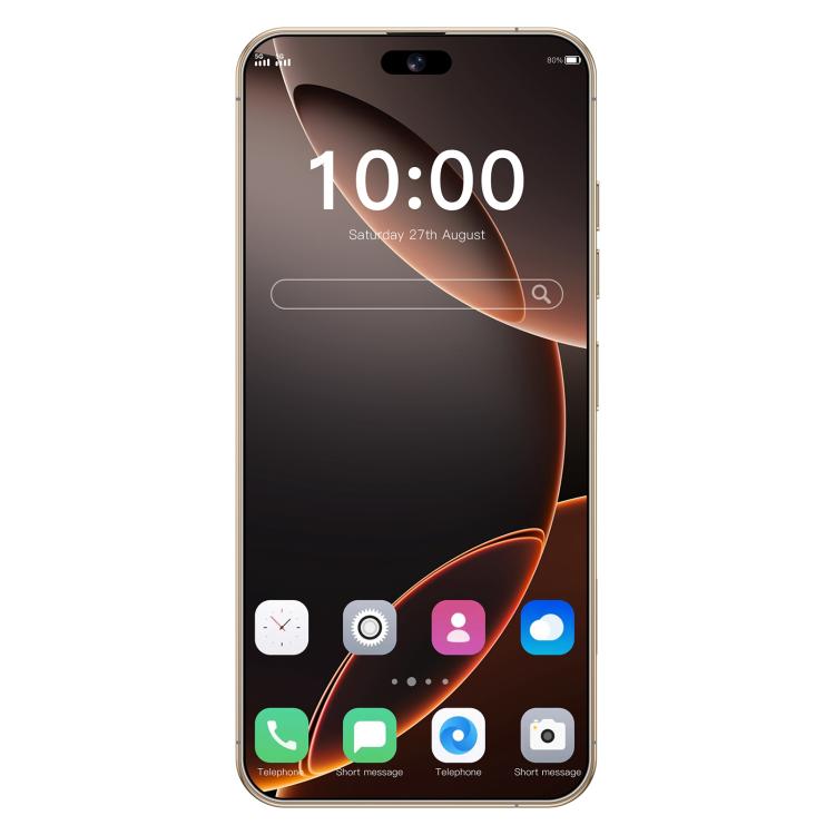 I16 Pro Max / RAi3, 3GB+64GB, 6.56 inch Android 10 MTK6739 Quad Core, Network: 4G, Dual SIM, Plug:AU Plug(Gold) -  by buy2fix | Online Shopping UK | buy2fix