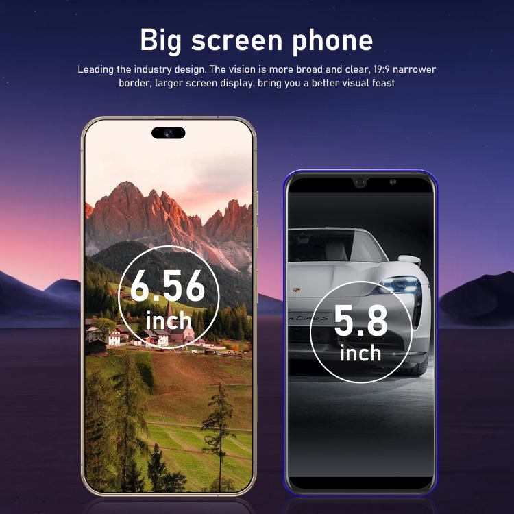 I16 Pro Max / RAi3, 3GB+64GB, 6.56 inch Android 10 MTK6739 Quad Core, Network: 4G, Dual SIM, Plug:AU Plug(White) -  by buy2fix | Online Shopping UK | buy2fix