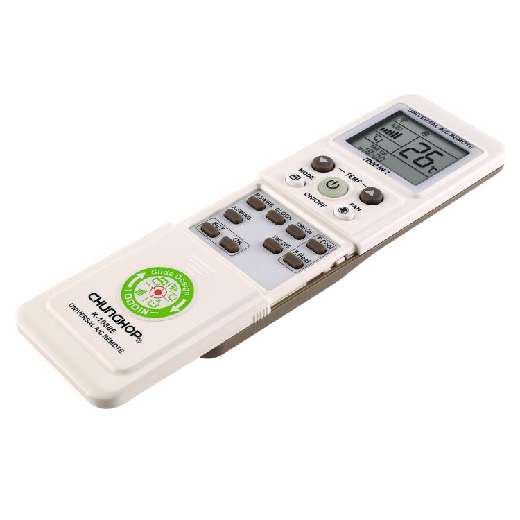 CHUNGHOP K-1038ES Universal Air Conditioner Remote Control with Brand Button Pairing Function - Air-Conditioner by CHUNGHOP | Online Shopping UK | buy2fix