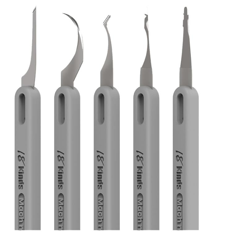 18 Kinds Ma-Suit 5 in 1 Hand Polished Blades Kit - Tool Kits by buy2fix | Online Shopping UK | buy2fix