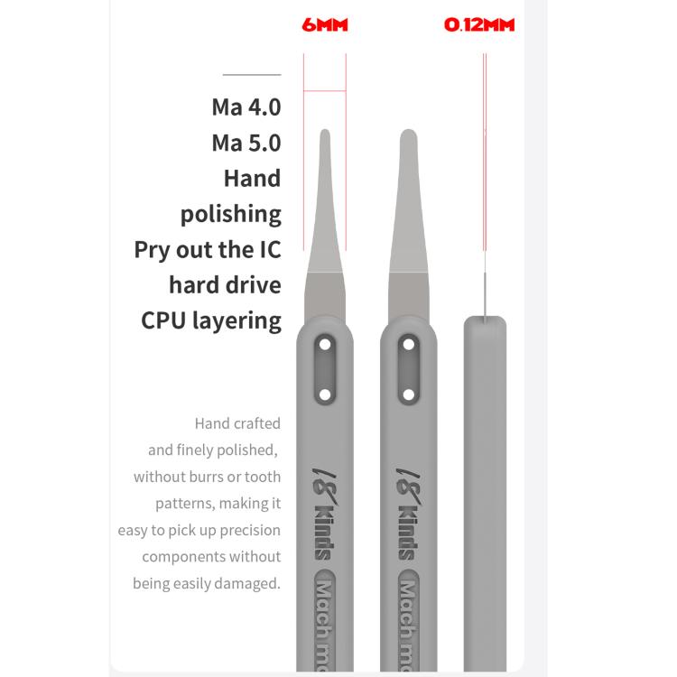18 Kinds Ma-Suit 5 in 1 Hand Polished Blades Kit - Tool Kits by buy2fix | Online Shopping UK | buy2fix
