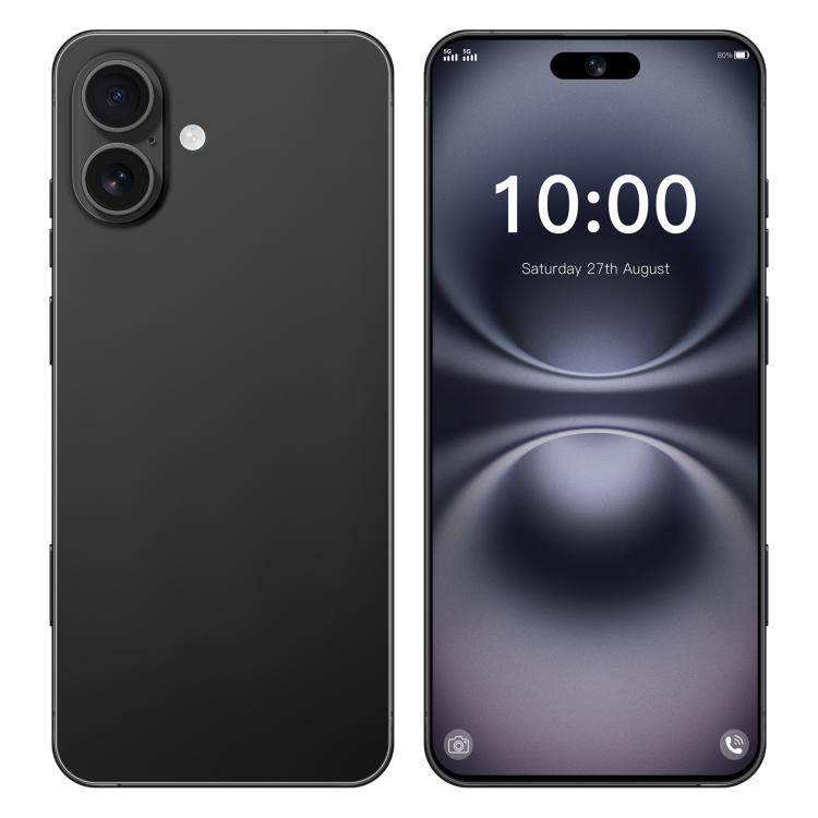 I16 Plus / RAi5, 3GB+64GB, 6.56 inch Android 10 MTK6739 Quad Core, Network: 4G, Dual SIM, Plug:AU Plug(Black) -  by buy2fix | Online Shopping UK | buy2fix