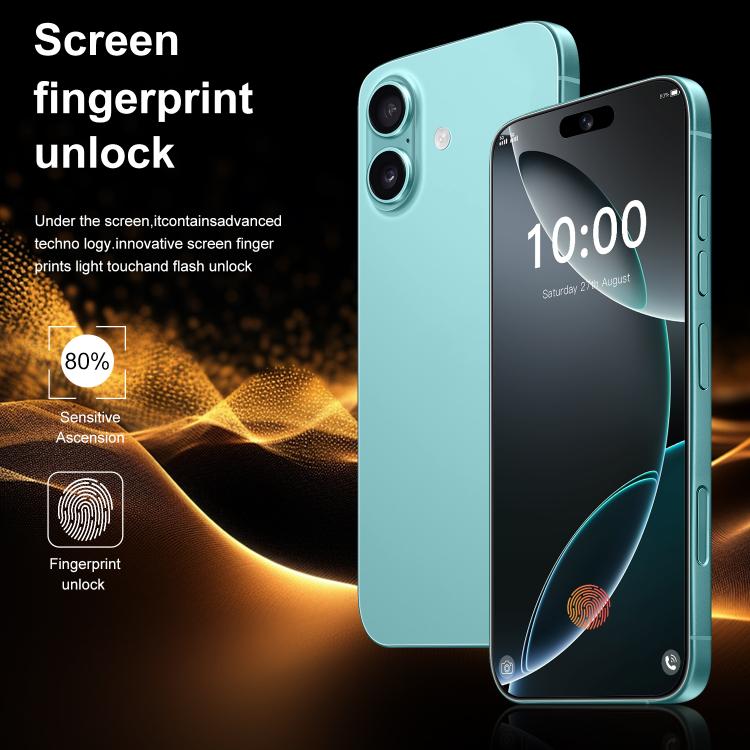 I16 Plus / RAi5, 3GB+64GB, 6.56 inch Android 10 MTK6739 Quad Core, Network: 4G, Dual SIM, Plug:AU Plug(Green) -  by buy2fix | Online Shopping UK | buy2fix