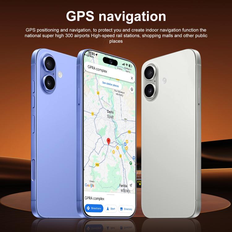 I16 Plus / RAi5, 3GB+64GB, 6.56 inch Android 10 MTK6739 Quad Core, Network: 4G, Dual SIM, Plug:EU Plug(Blue) -  by buy2fix | Online Shopping UK | buy2fix