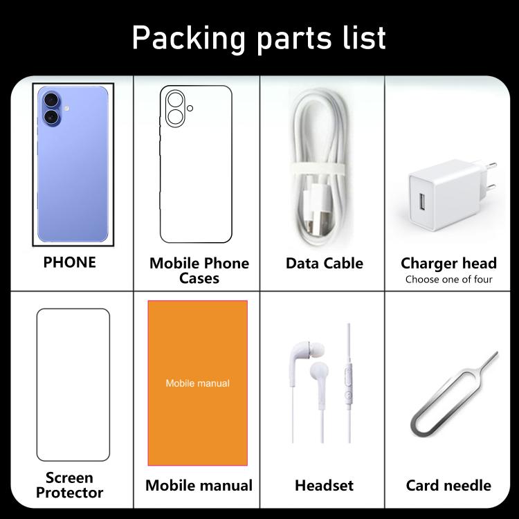 I16 Plus / RAi5, 3GB+64GB, 6.56 inch Android 10 MTK6739 Quad Core, Network: 4G, Dual SIM, Plug:US Plug(Blue) -  by buy2fix | Online Shopping UK | buy2fix