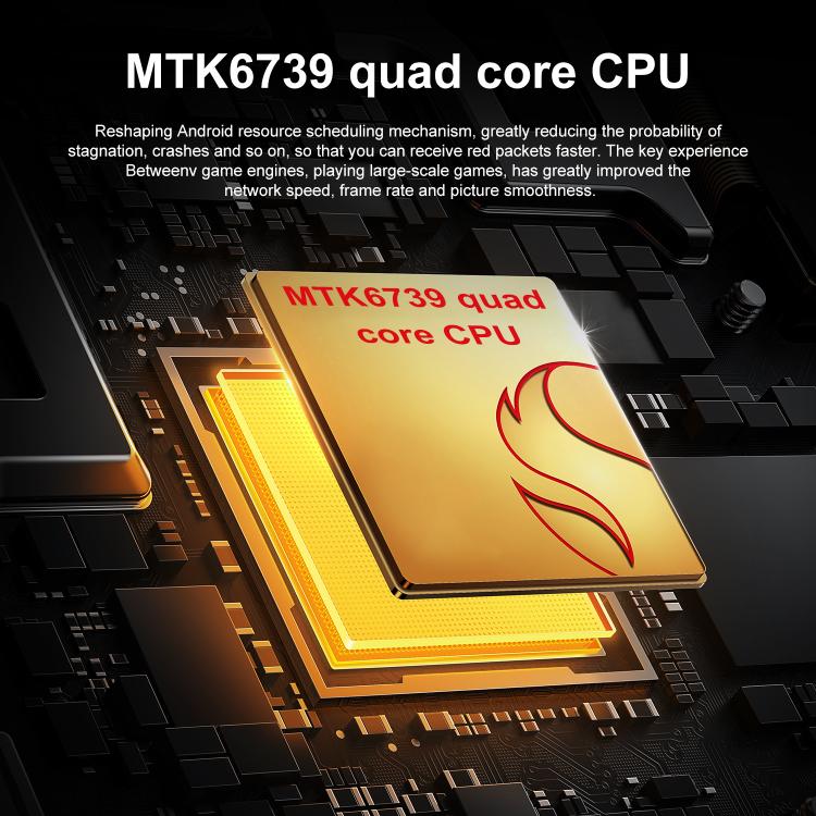 I16 Plus / RAi5, 3GB+64GB, 6.56 inch Android 10 MTK6739 Quad Core, Network: 4G, Dual SIM, Plug:EU Plug(Black) -  by buy2fix | Online Shopping UK | buy2fix