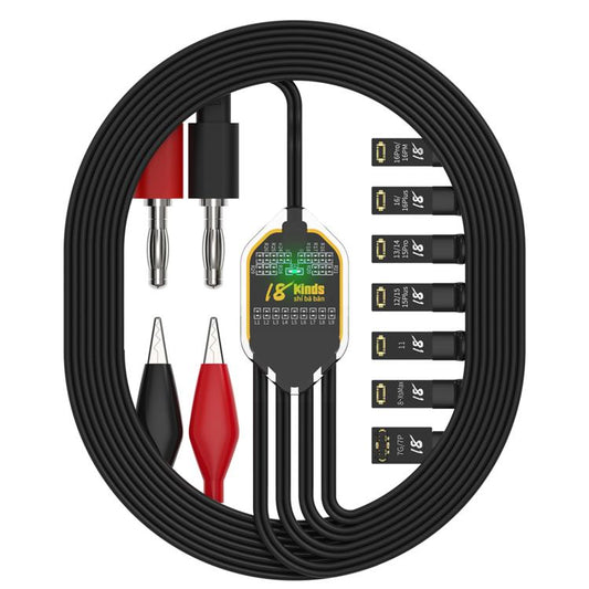 18 Kinds Motherboard Repair Power Boot Cable for iPhone 7-16 Pro Max - Tool Kits by buy2fix | Online Shopping UK | buy2fix