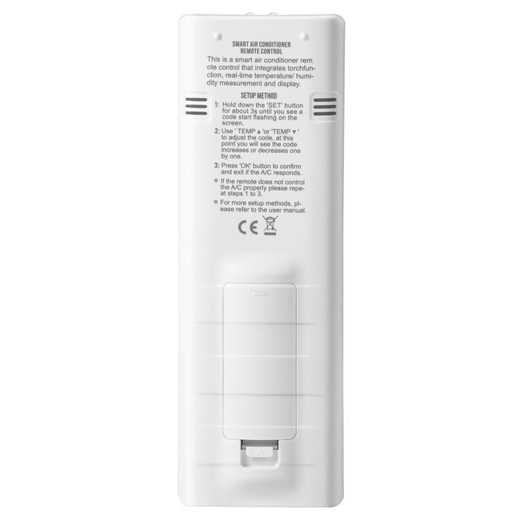 CHUNGHOP K-3302E Universal Air Conditioner Remote Control with Torch and LCD backlight - Air-Conditioner by CHUNGHOP | Online Shopping UK | buy2fix