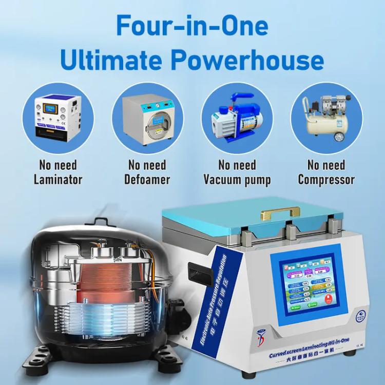 YYD YD-639 UV Curing Laminating Defoaming All-in-One, Plug:EU Plug - Defoaming Equipment by buy2fix | Online Shopping UK | buy2fix