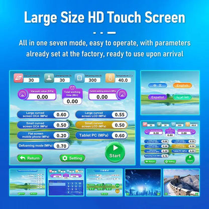 YYD YD-639 UV Curing Laminating Defoaming All-in-One, Plug:EU Plug - Defoaming Equipment by buy2fix | Online Shopping UK | buy2fix