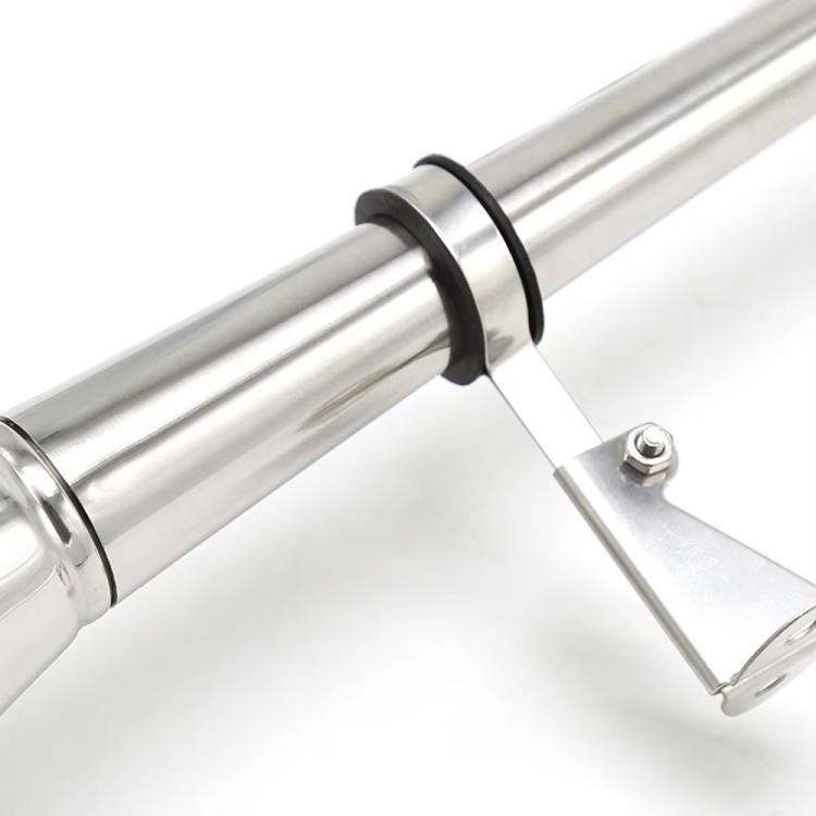 12V 125dB Car / Truck / Boat Stainless Steel Electric Horn with Mounting Bracket(Silver) - Security Alarm System by buy2fix | Online Shopping UK | buy2fix