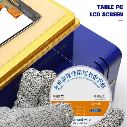 200m Screen Separation Specifically Diamond Cutting Wire, Diameter:0.04mm - Others by buy2fix | Online Shopping UK | buy2fix