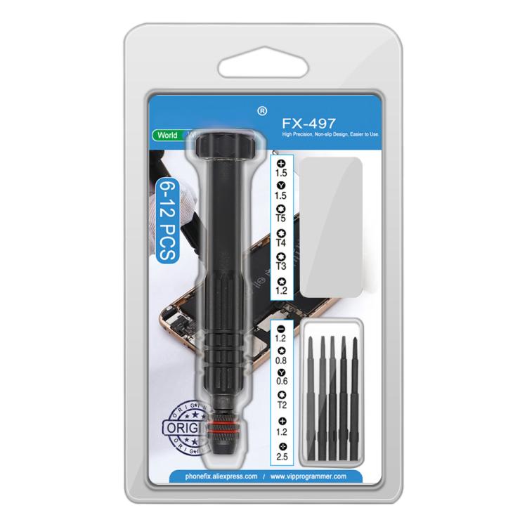 6 in 1 Aluminum Alloy Screwdriver Set - Screwdriver Set by buy2fix | Online Shopping UK | buy2fix