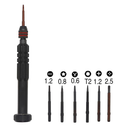 6 in 1 Aluminum Alloy Screwdriver Set - Screwdriver Set by buy2fix | Online Shopping UK | buy2fix
