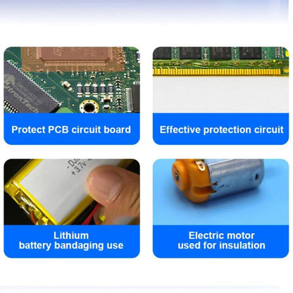 Mechanic 400 Degrees Celsius High-temperature Resistant PCB Battery Repair Tape, Size:10mm x 35m - Repair Glue Series by MECHANIC | Online Shopping UK | buy2fix