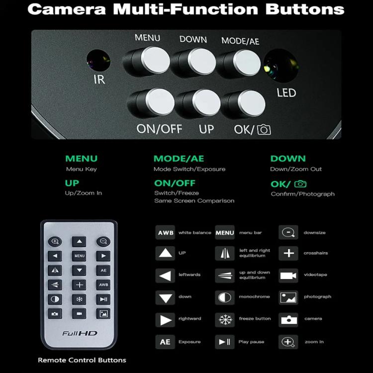 Mechanic MOS 4K IMX415 Sensor 51MP Ultra HD Industry Microscope Camera - Microscope Magnifier Series by MECHANIC | Online Shopping UK | buy2fix