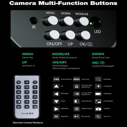 Mechanic MOS 4K IMX415 Sensor 51MP Ultra HD Industry Microscope Camera - Microscope Magnifier Series by MECHANIC | Online Shopping UK | buy2fix