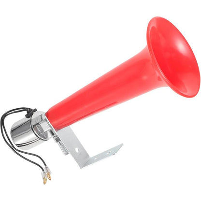 12 / 24V Truck Modified Electric Horn Whistle(Red) - Security Alarm System by buy2fix | Online Shopping UK | buy2fix