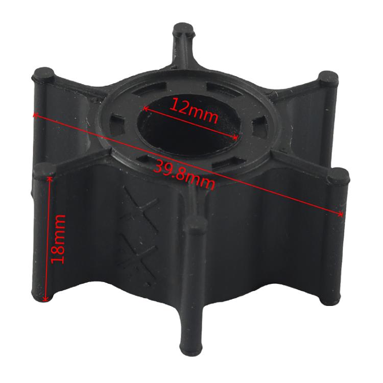 Outboard Water Pump Impeller Repair Kit for YAMAHA 6/8HP 6G1-W0078-A1(Silver + Black) - Marine Accessories & Parts by buy2fix | Online Shopping UK | buy2fix