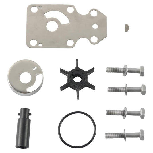 Outboard Water Pump Impeller Repair Kit for YAMAHA F6 F8 4-Stroke 68T-W0078-00(Silver + Black) - Marine Accessories & Parts by buy2fix | Online Shopping UK | buy2fix