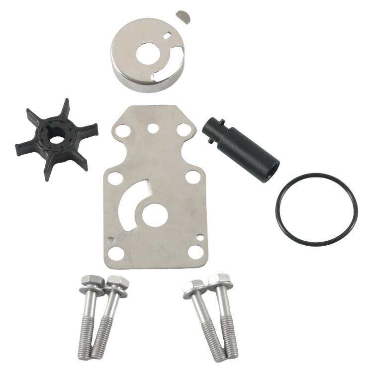 Outboard Water Pump Impeller Repair Kit for YAMAHA F6 F8 4-Stroke 68T-W0078-00(Silver + Black) - Marine Accessories & Parts by buy2fix | Online Shopping UK | buy2fix