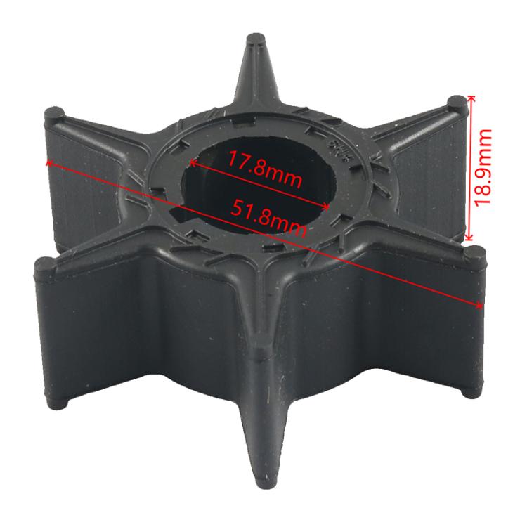 Outboard Water Pump Impeller Repair Kit for YAMAHA 60HP 6K5-W0078-01(Silver + Black) - Marine Accessories & Parts by buy2fix | Online Shopping UK | buy2fix