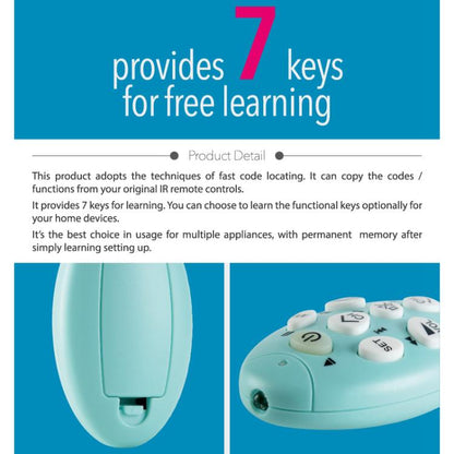 CHUNGHOP L7 Infrared Learning Universal TV Remote Control(Grey) - TV by CHUNGHOP | Online Shopping UK | buy2fix