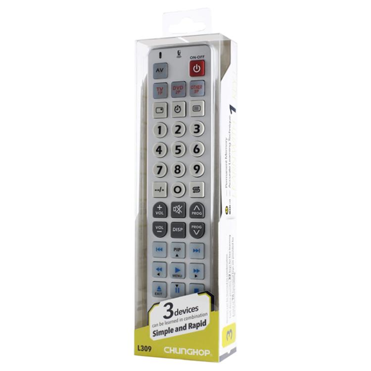 CHUNGHOP L309 Infrared Learning Universal TV Remote Control - PC by CHUNGHOP | Online Shopping UK | buy2fix